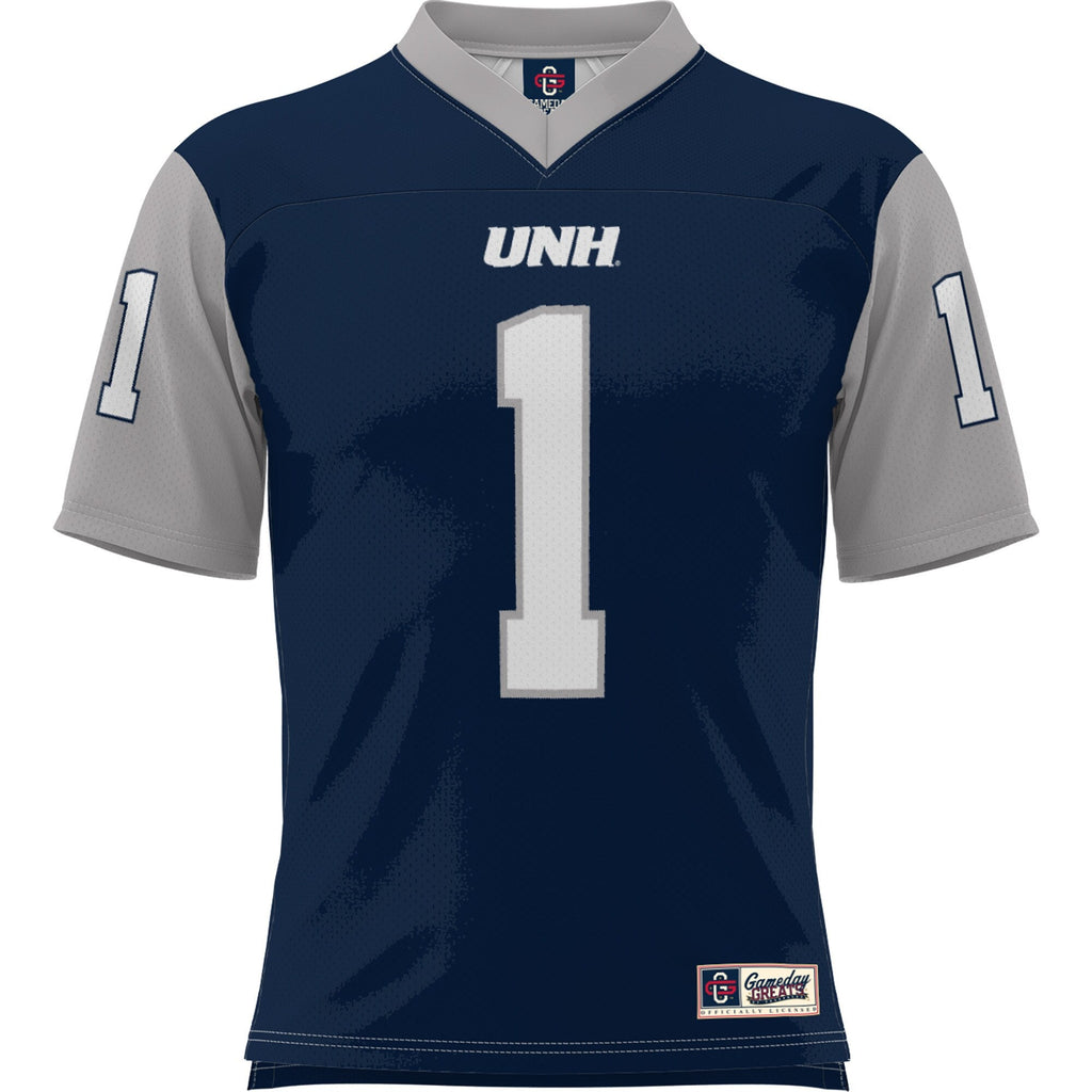 #1 New Hampshire Wildcats Football Jersey - Navy