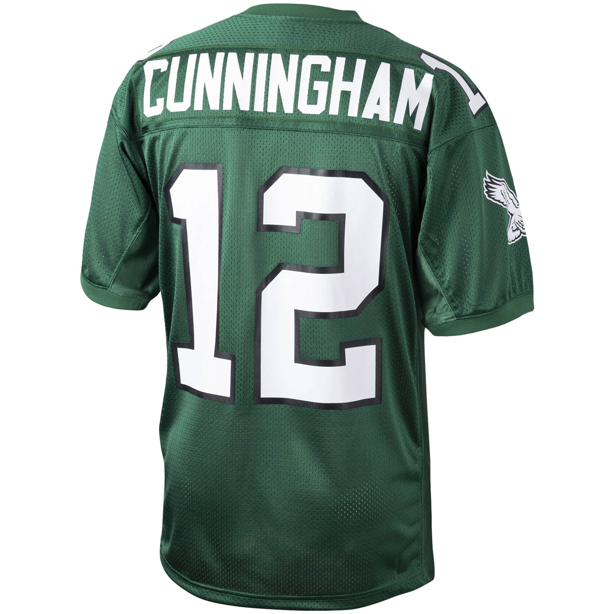 Philadelphia Eagles 1992 Randall Cunningham Green Throwback Retired Player Football Jersey