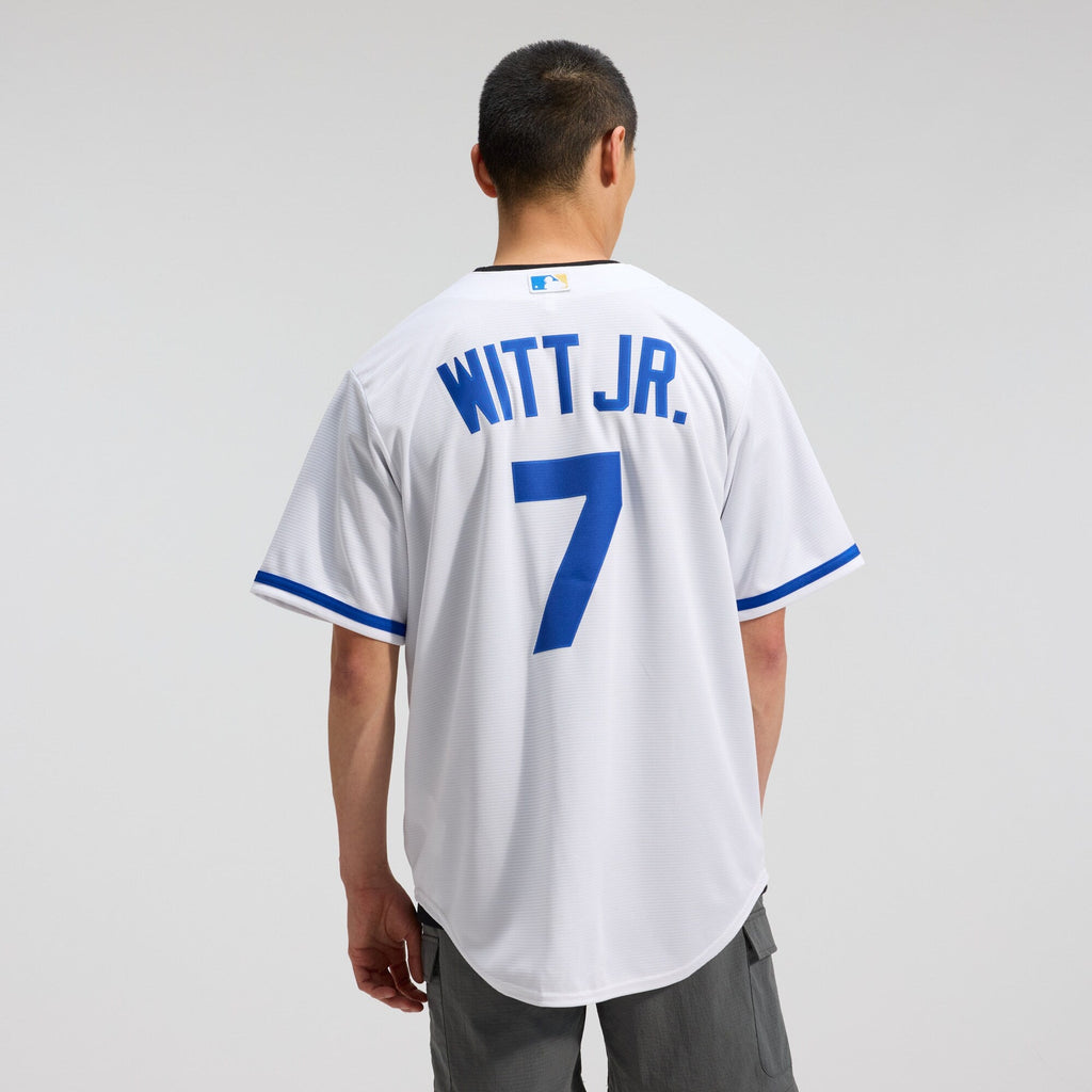 Kansas City Royals Bobby Witt Jr. White Home Replica Player Baseball Jersey