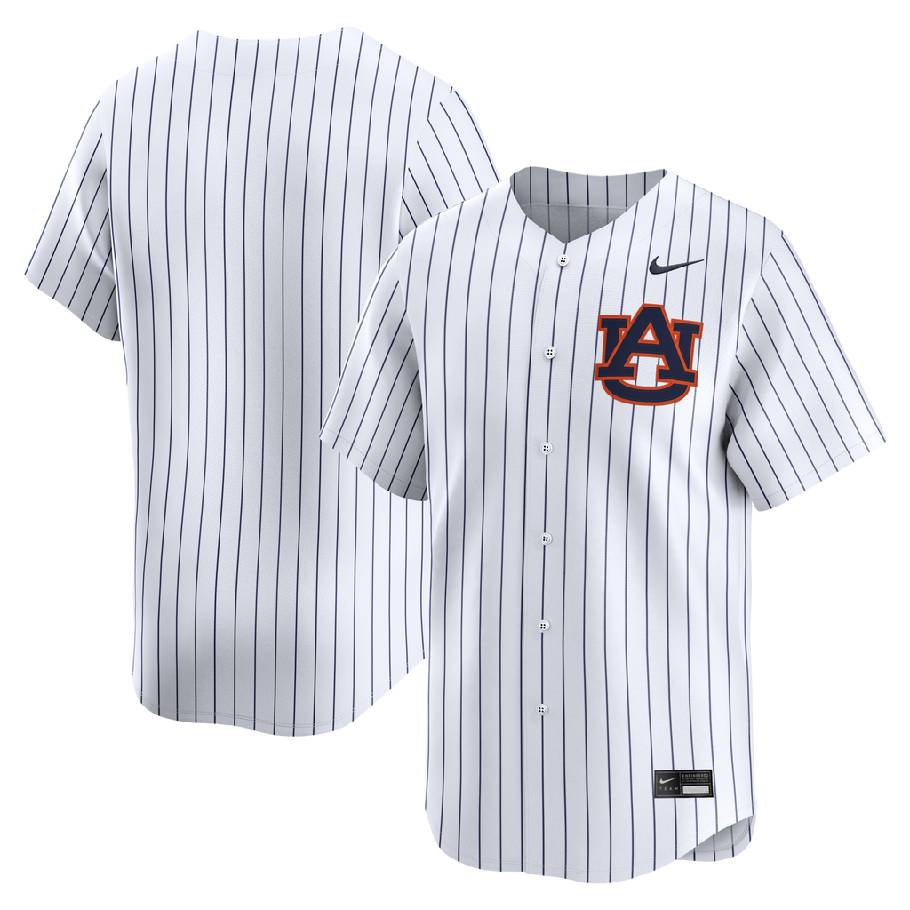 White Auburn Tigers Alternate Limited Baseball Jersey