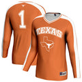 Texas Longhorns #1 Lightweight Volleyball Fashion Jersey - Burnt Orange