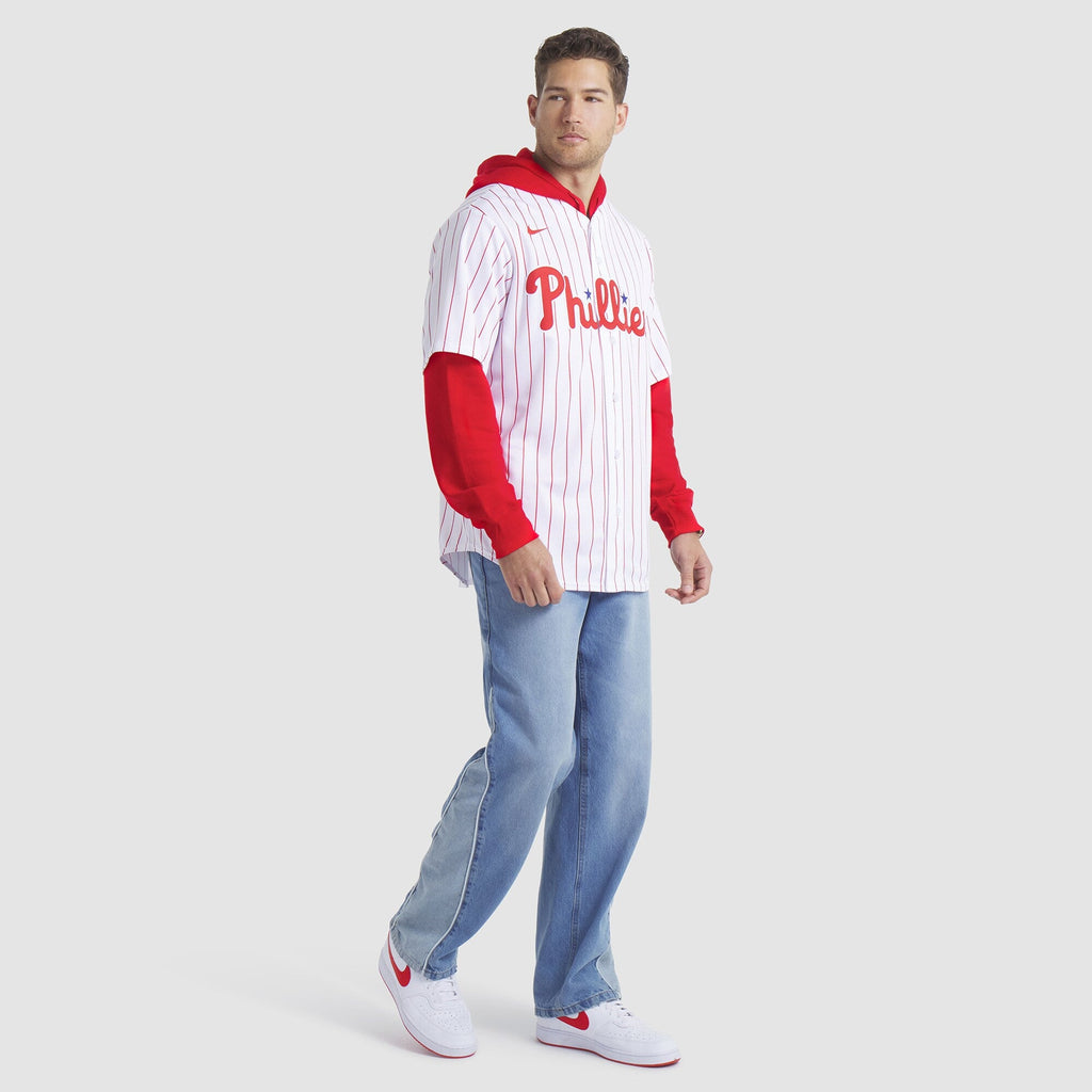 Philadelphia Phillies Bryce Harper White Home Replica Player Name Baseball Jersey