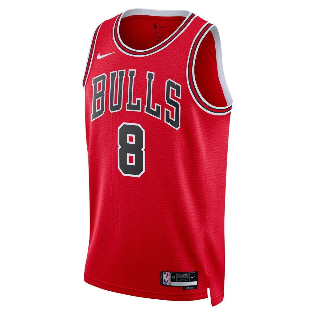 Chicago Bulls Icon Edition Swingman Jersey - Red - Yuki Kawamura