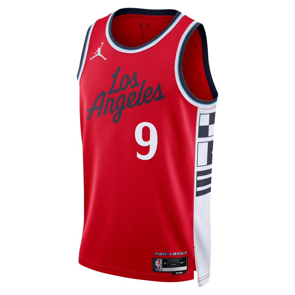 LA Clippers Statement Edition Swingman Jersey - Red - Bennedict Mathurin