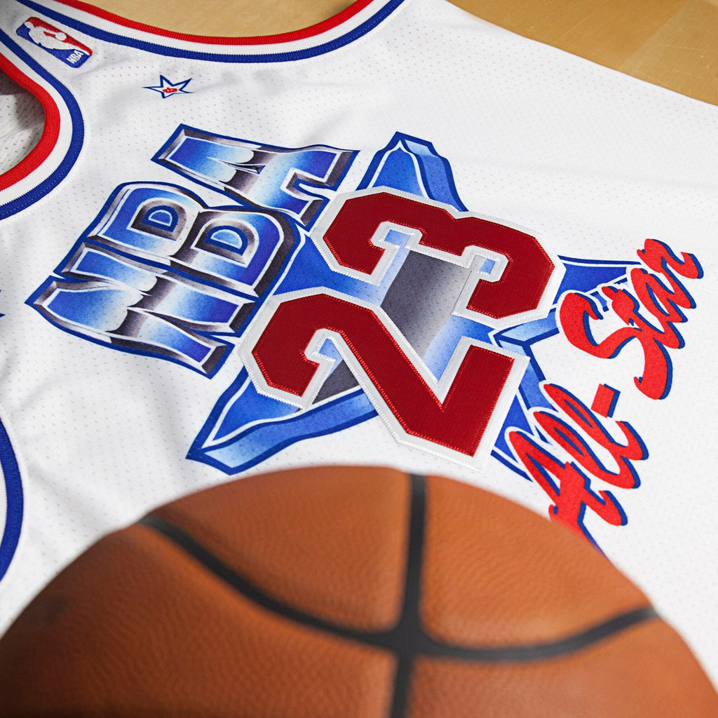NBA All-Star East Michael Jordan 1991 Jersey by - White