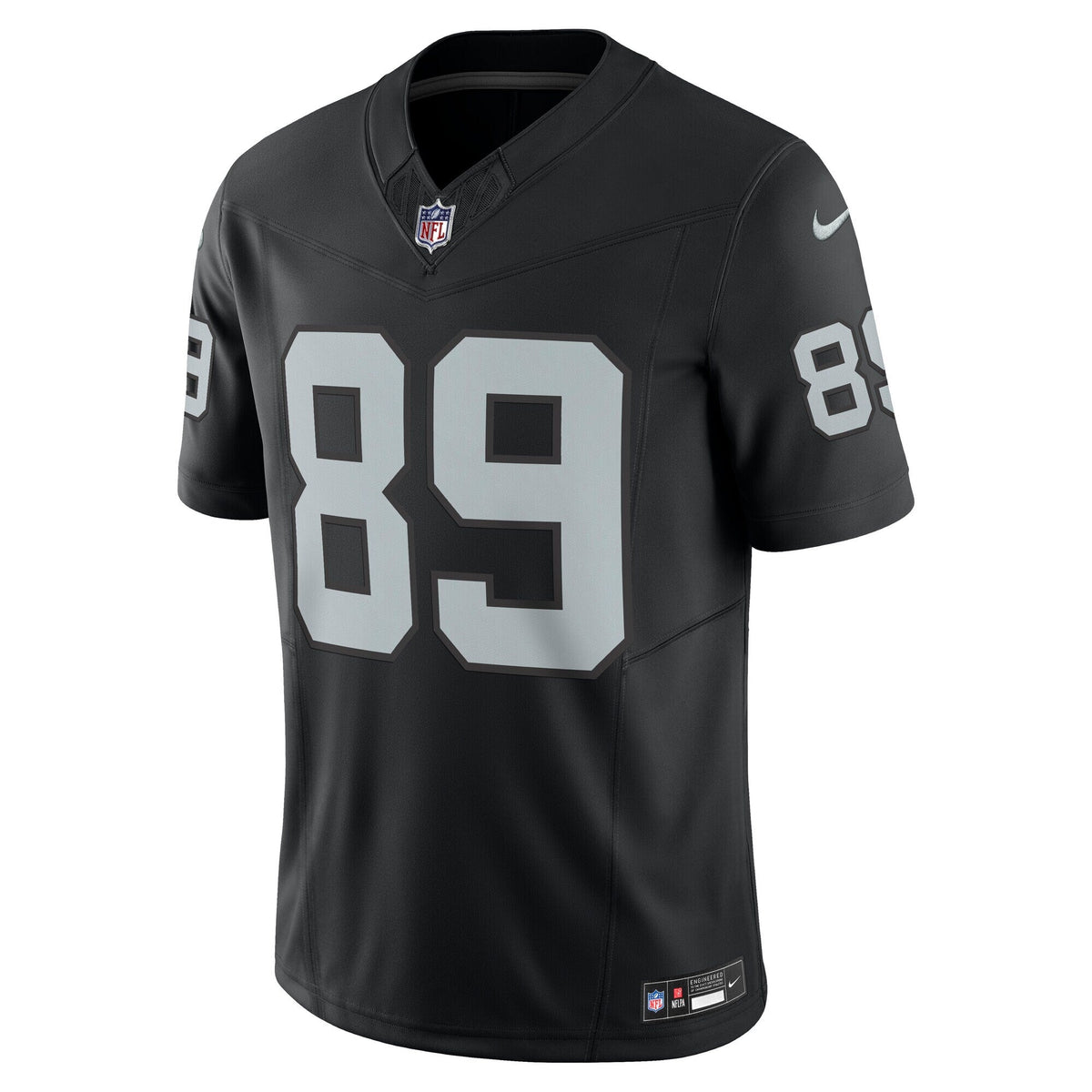 Las Vegas Raiders Brock Bowers Black Team Vapor F.U.S.E. Limited Football Jersey