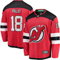 New Hockey Jersey Devils Ondrej Palat Red Home Breakaway Player Jersey