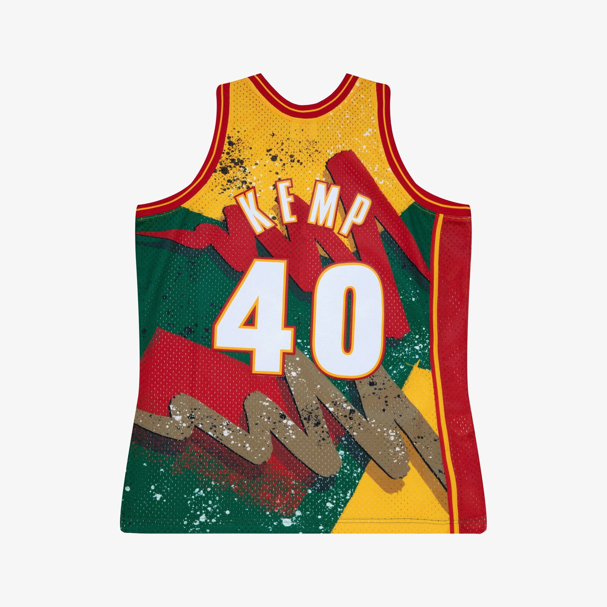 Seattle Supersonics Shawn Kemp 1995 Hyper Hoops Swingman Jersey - Green