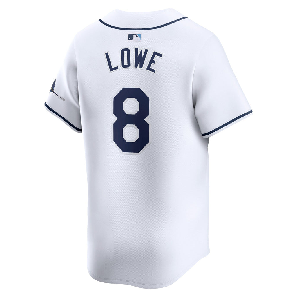 Tampa Bay Rays Brandon Lowe White Home Limited Player Baseball Jersey