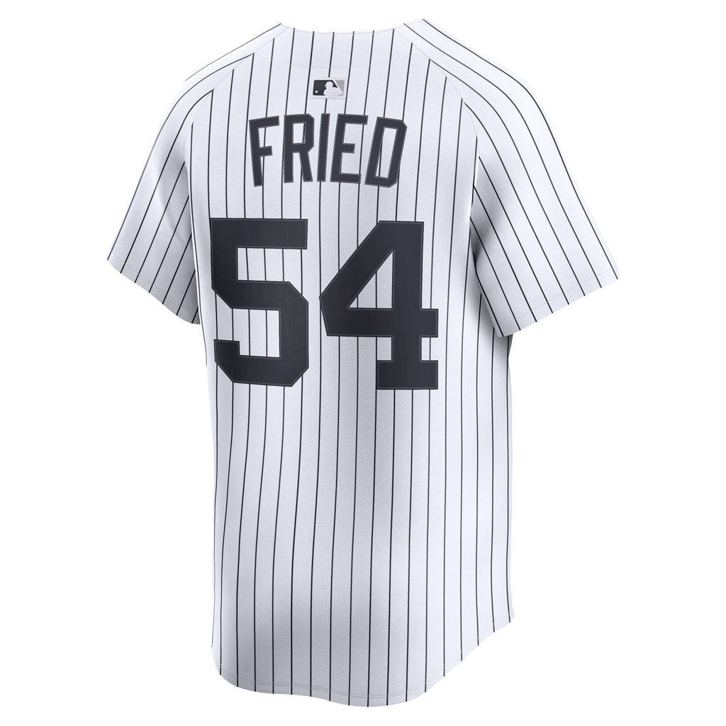 New York Yankees Max Fried White Home Limited Player Baseball Jersey