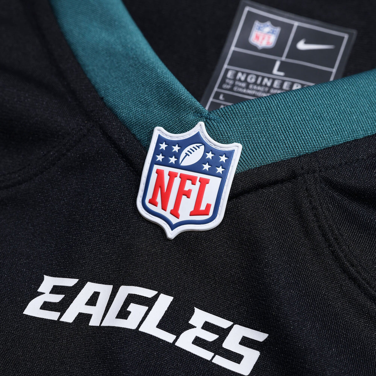 Philadelphia Eagles Saquon Barkley Black Alternate Game Football Jersey