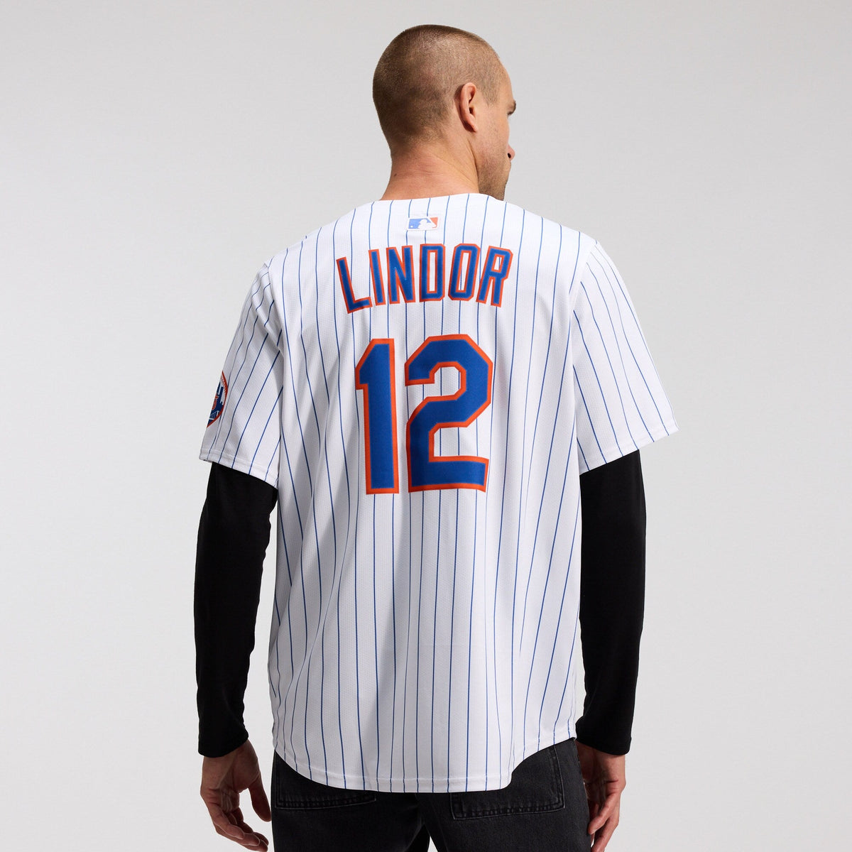 New York Mets Francisco Lindor White Home Limited Baseball Jersey