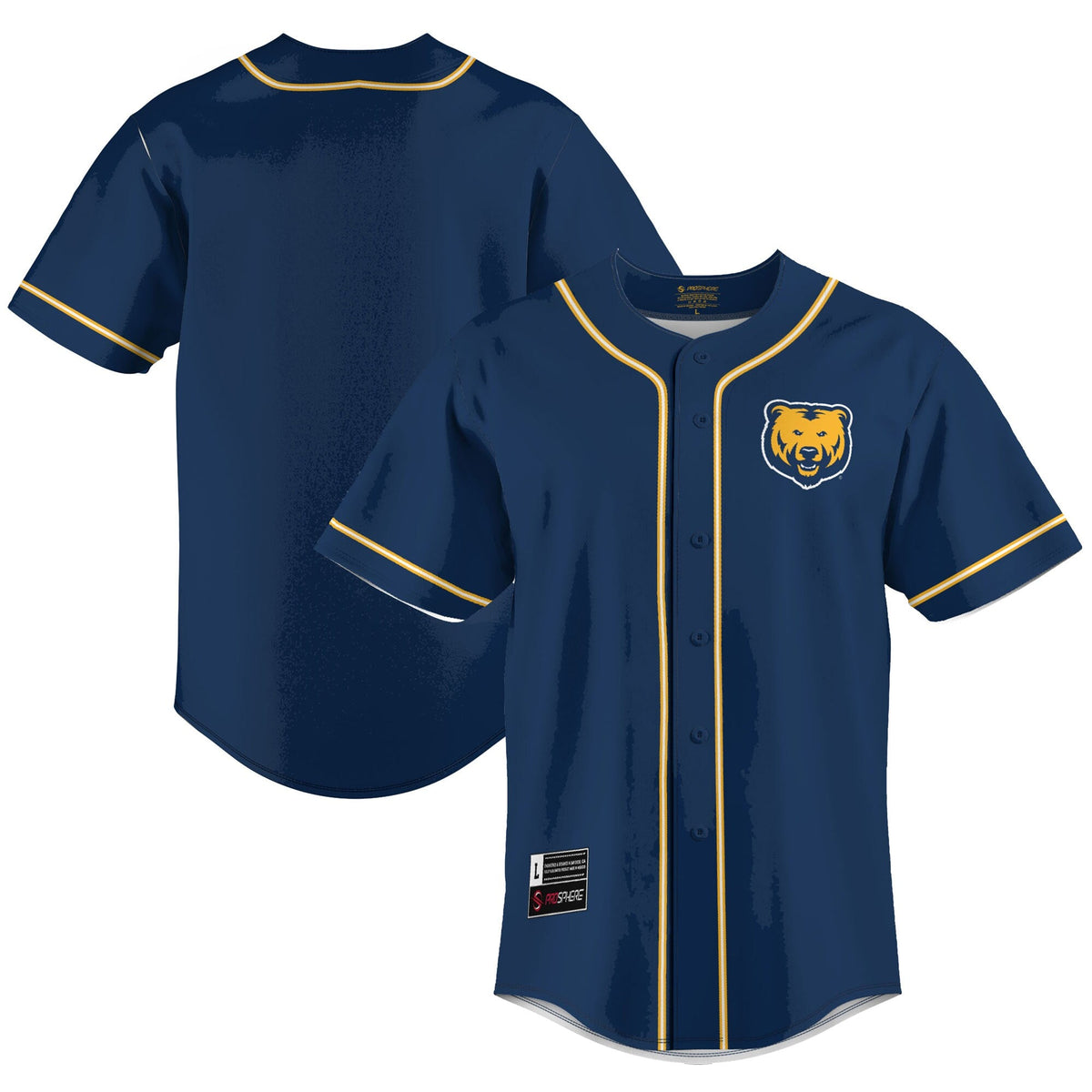 Northern Colorado Bears Lightweight Baseball Jersey - Blue