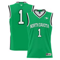#1 North Dakota Lightweight Basketball Jersey - Green