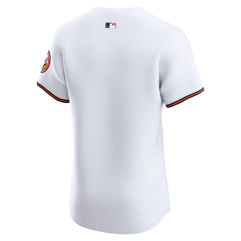 Baltimore Orioles White Home Elite Baseball Jersey