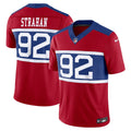 New York Giants Michael Strahan Century Red Alternate Vapor F.U.S.E. Retired Player Limited Football Jersey
