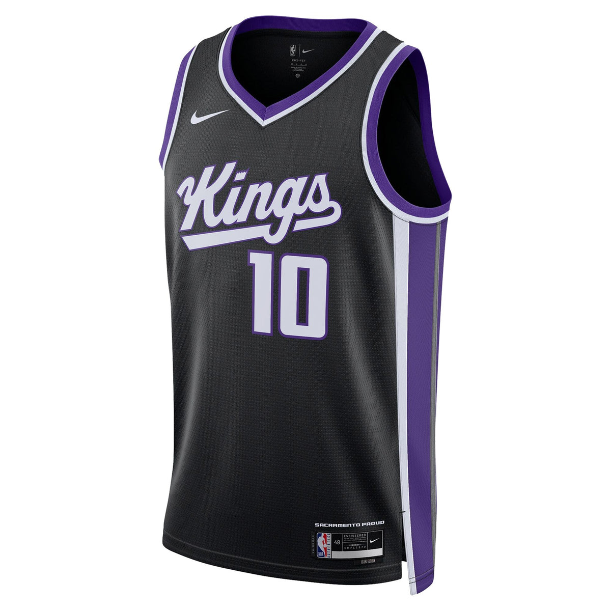 Sacramento Kings Icon Edition Swingman Jersey - Black - DeMar DeRozan