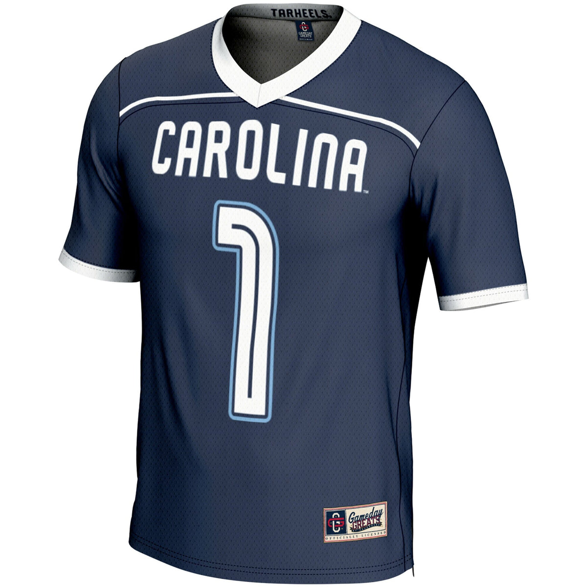 #1 North Carolina Tar Heels Lightweight Lacrosse Jersey - Navy