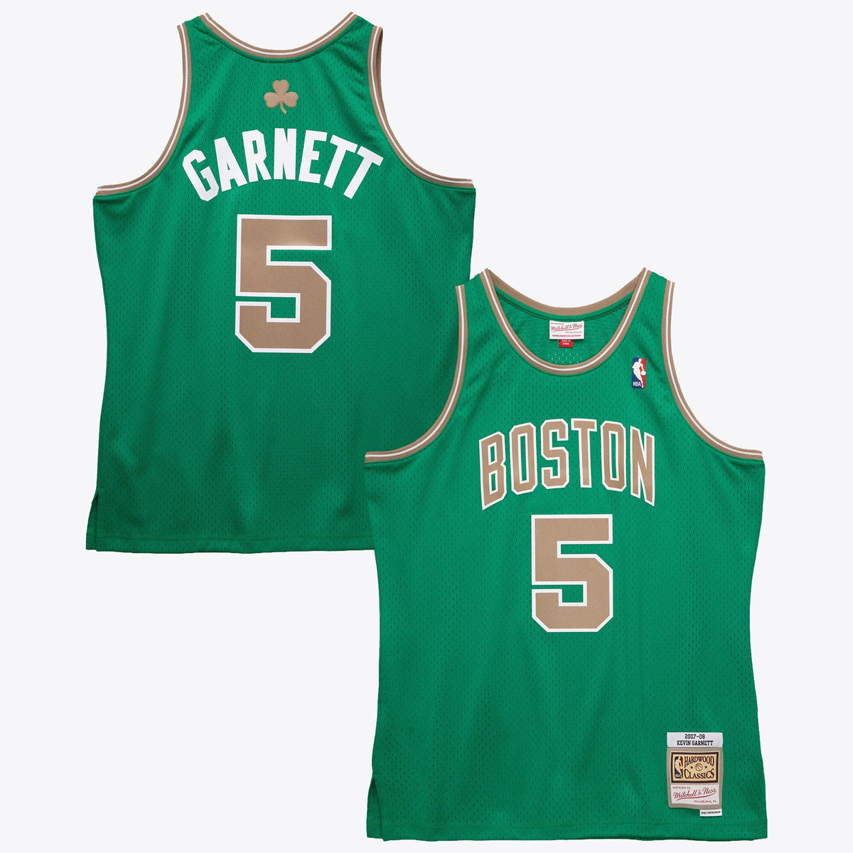 Boston Celtics Kevin Garnett 2007 Swingman Jersey - Kelly Green