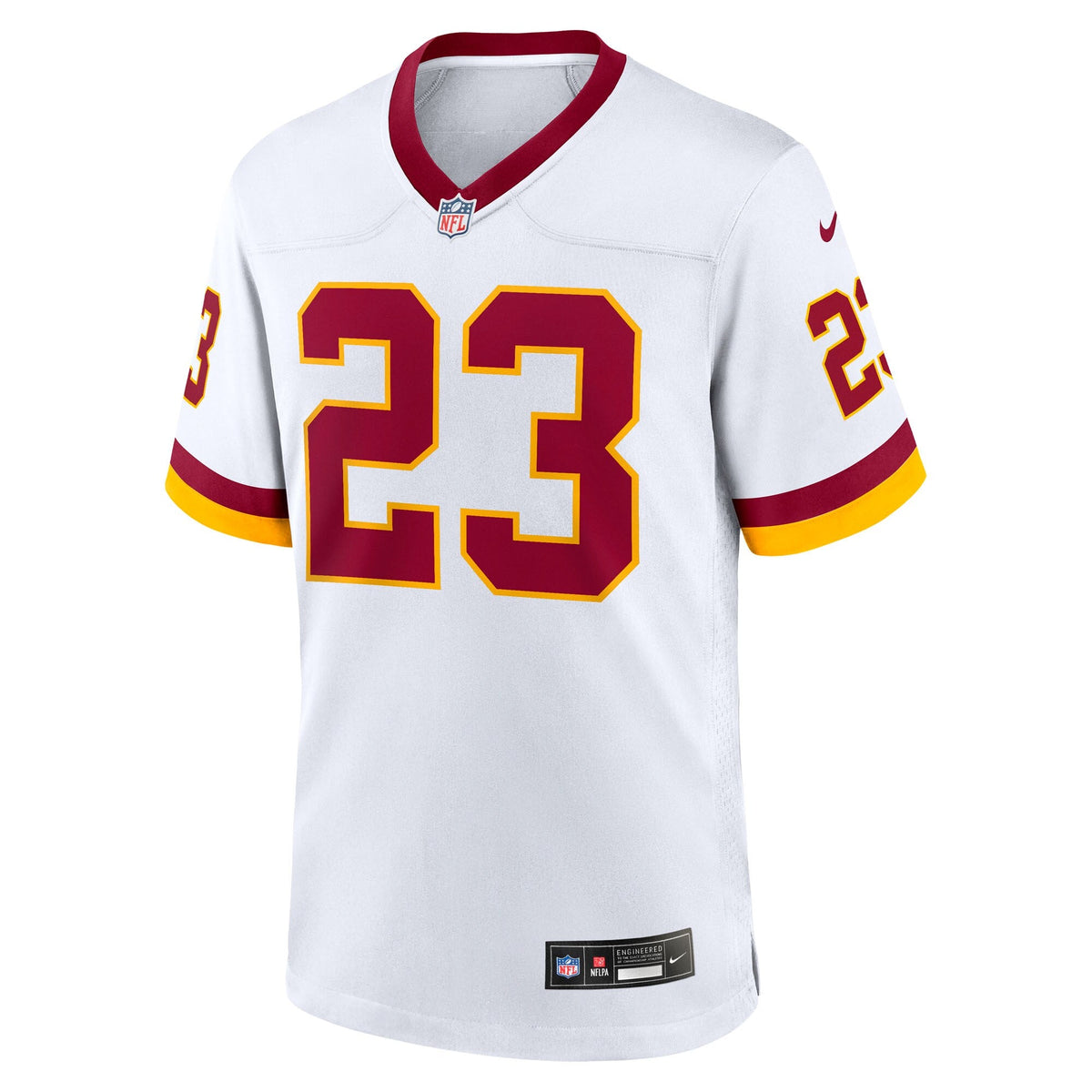 Washington Commanders Trey Amos White Game Super Bowl Era Football Jersey