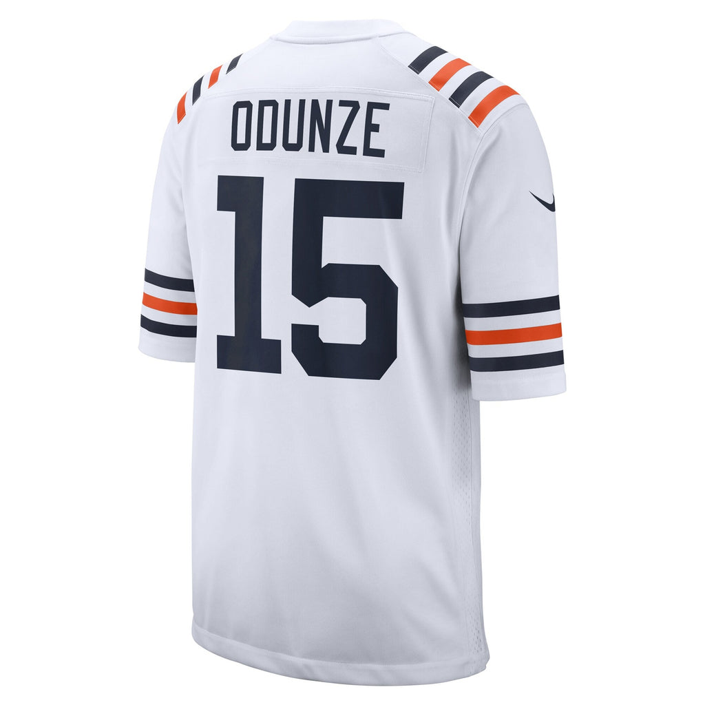 Chicago Bears Rome Odunze White Alternate Game Football Jersey