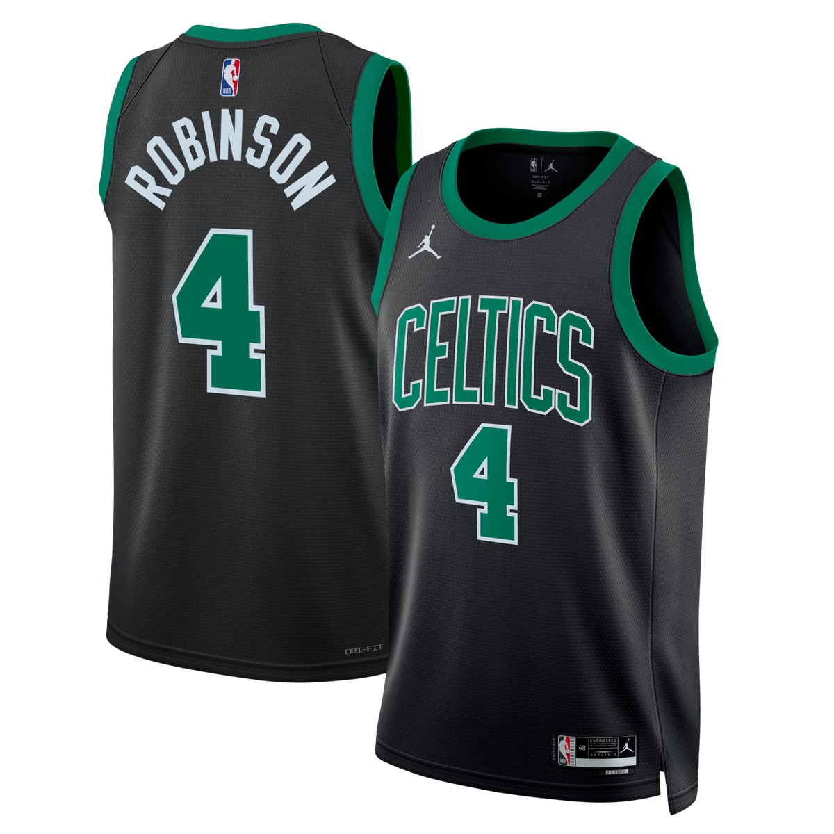 Boston Celtics Statement Edition Swingman Jersey - Black - Mitchell Robinson