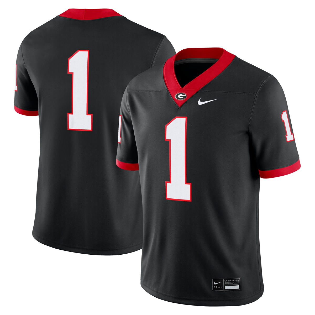 Black Georgia Bulldogs Alternate Game Jersey