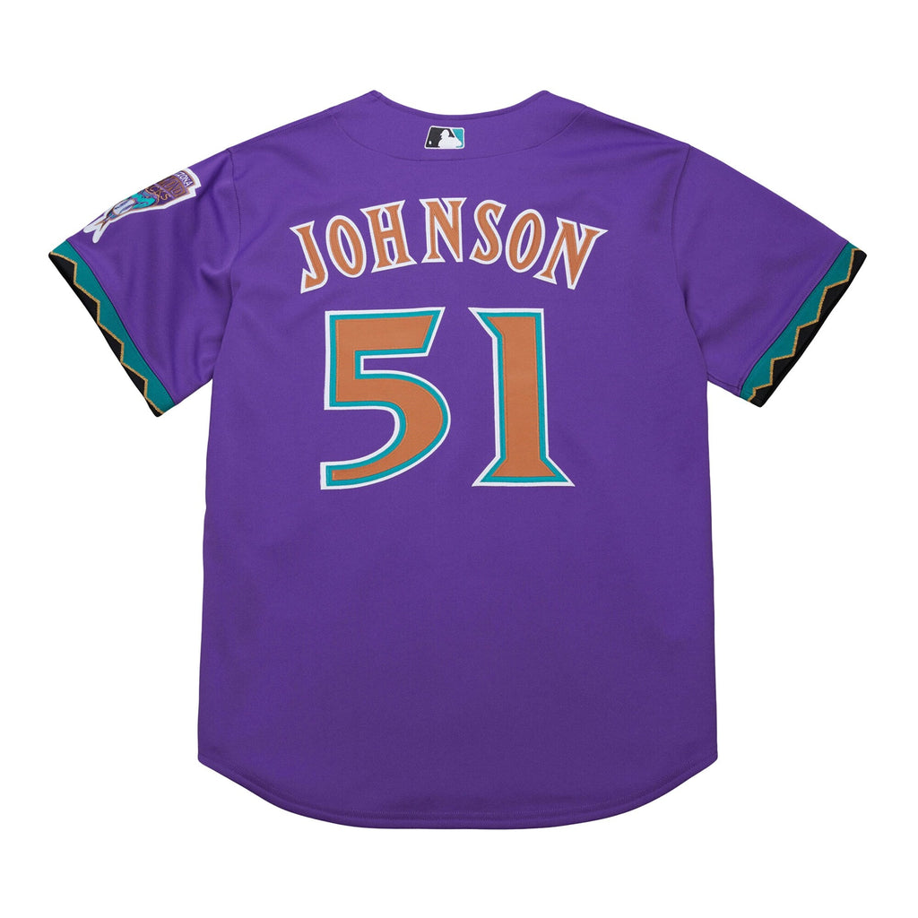 Arizona Diamondbacks Randy Johnson Purple 2000 Throwback Baseball Jersey