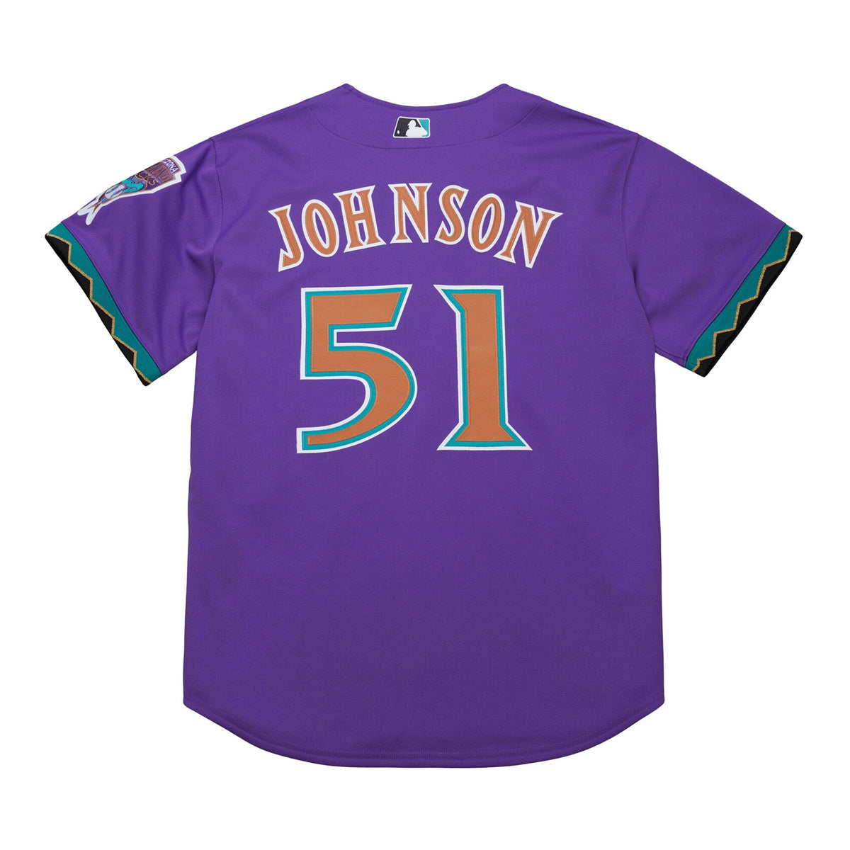 Arizona Diamondbacks Randy Johnson Purple 2000 Throwback Baseball Jersey