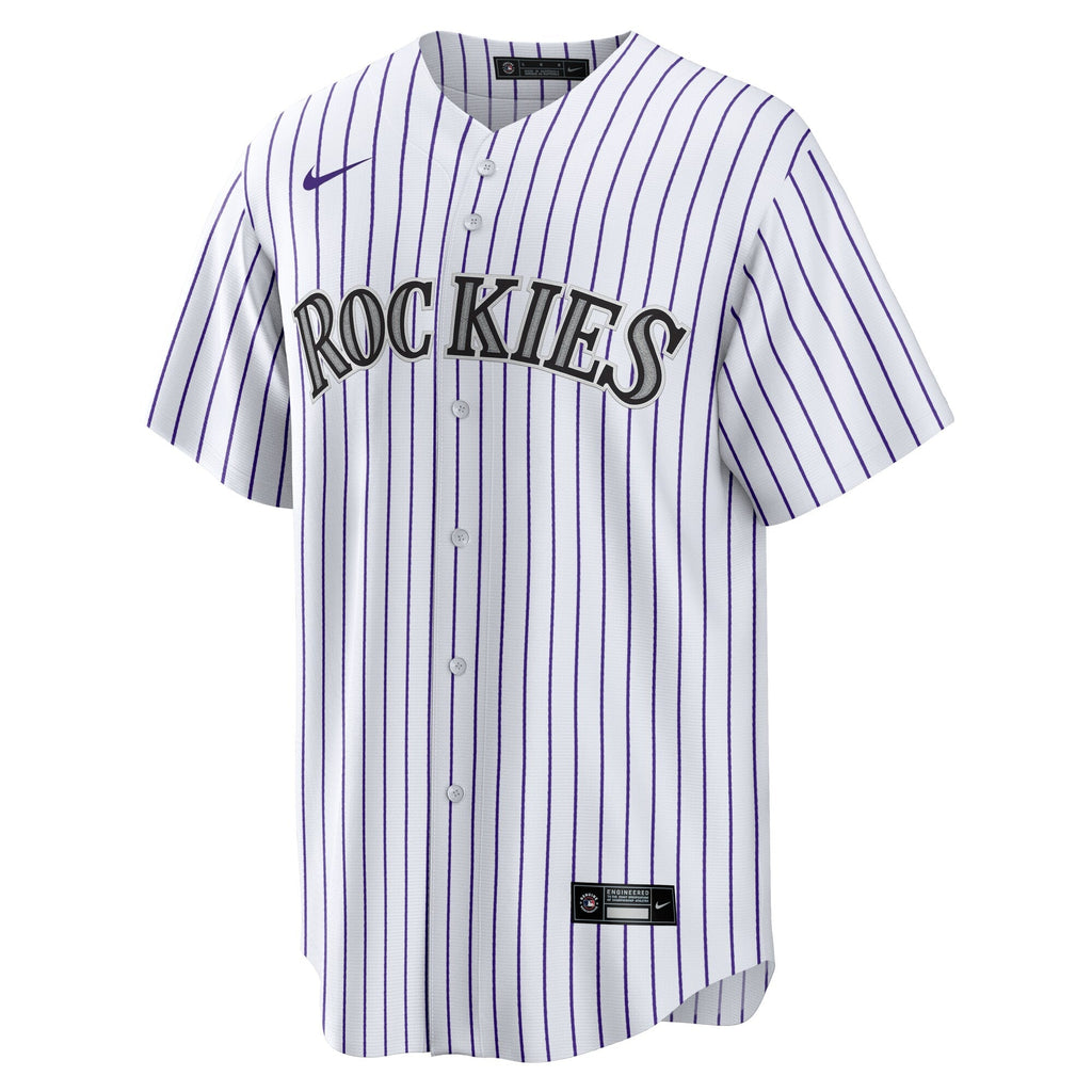 Colorado Rockies Mickey Moniak White Home Replica Baseball Jersey