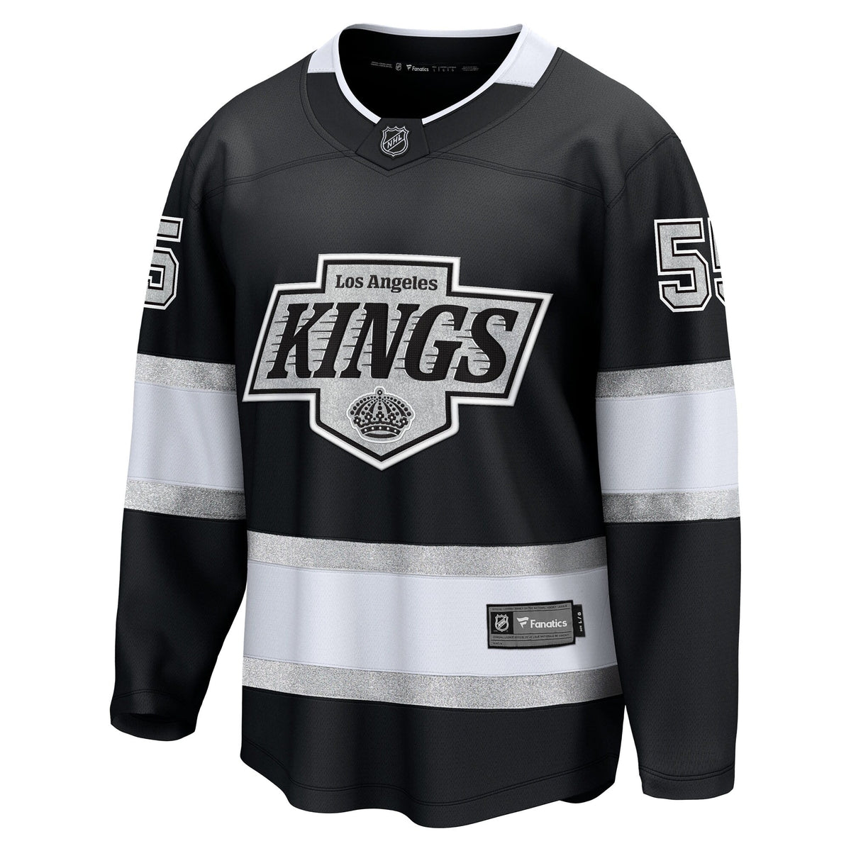 Los Angeles Kings Quinton Byfield Black Home Breakaway Hockey Jersey