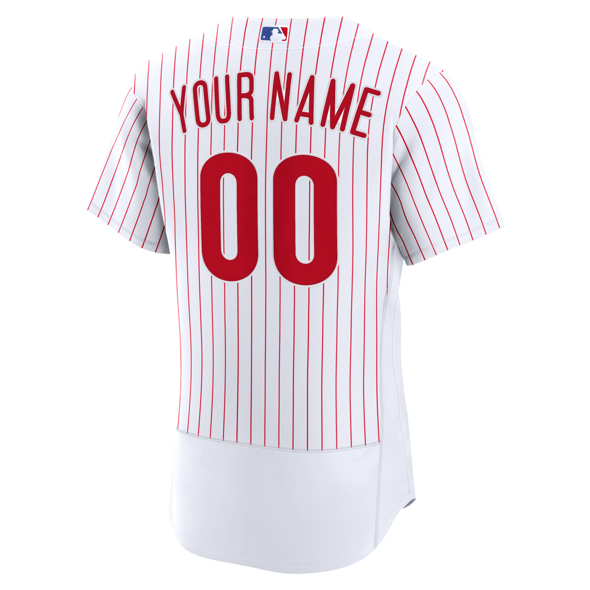Philadelphia Phillies White Home Custom Baseball Jersey