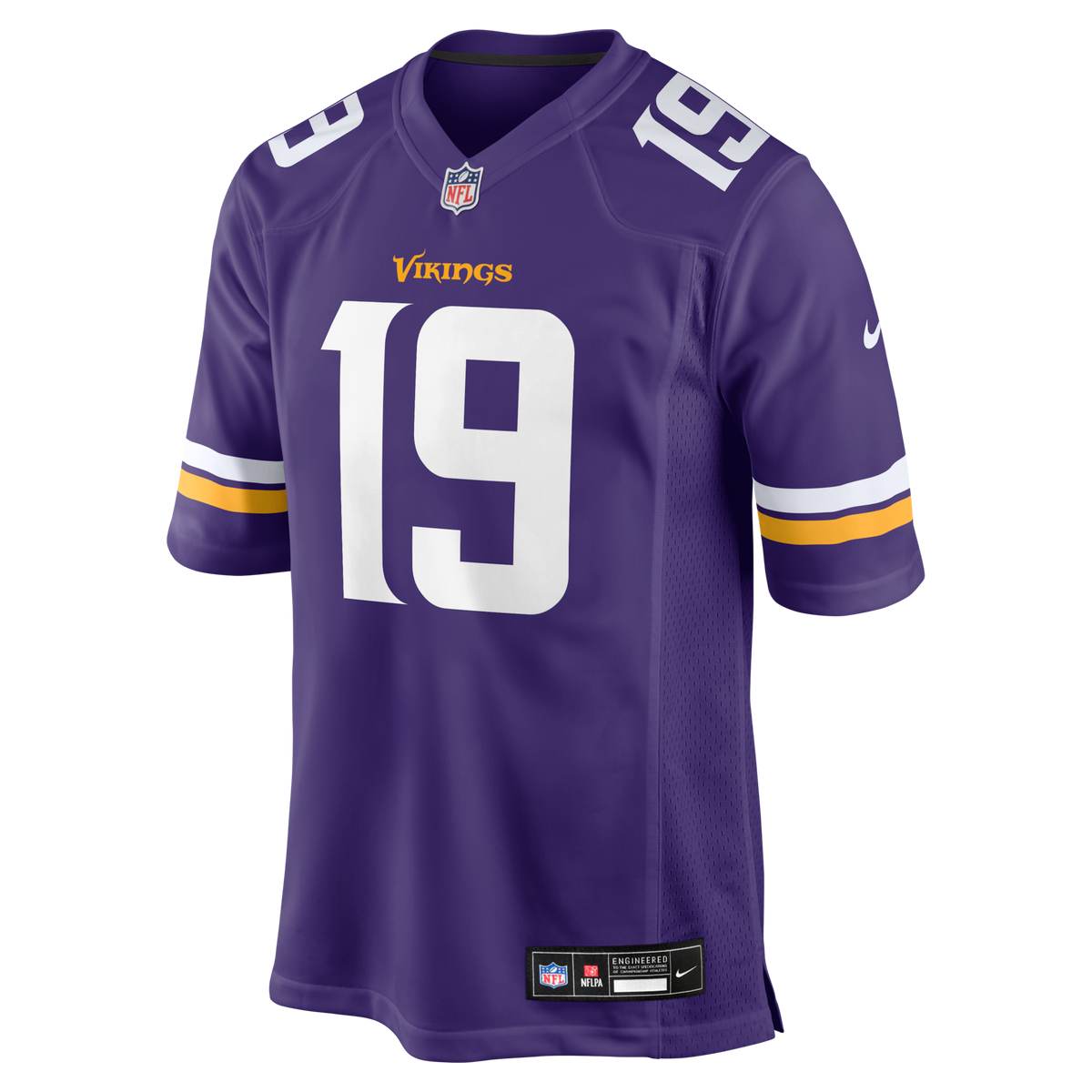Minnesota Vikings Adam Thielen Purple Game Football Jersey