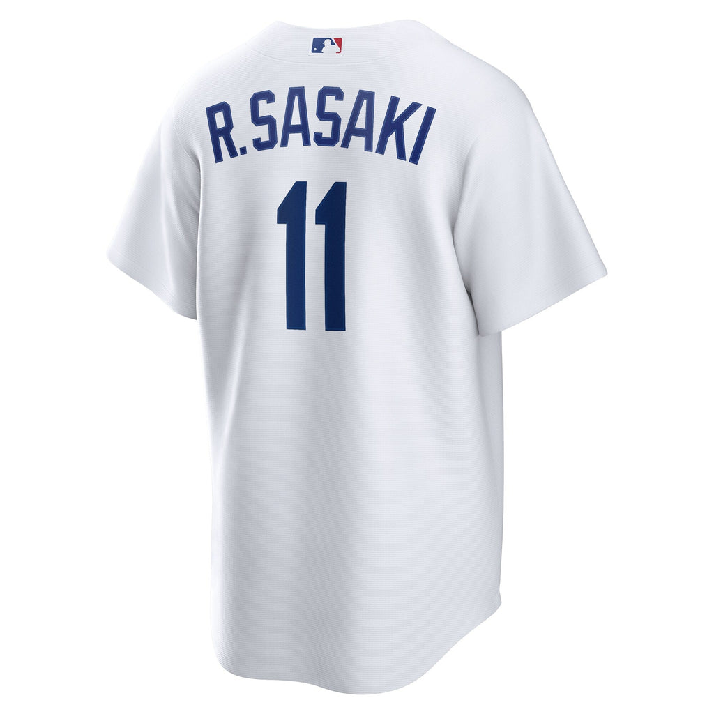 Los Angeles Dodgers Rōki Sasaki White Replica Baseball Jersey