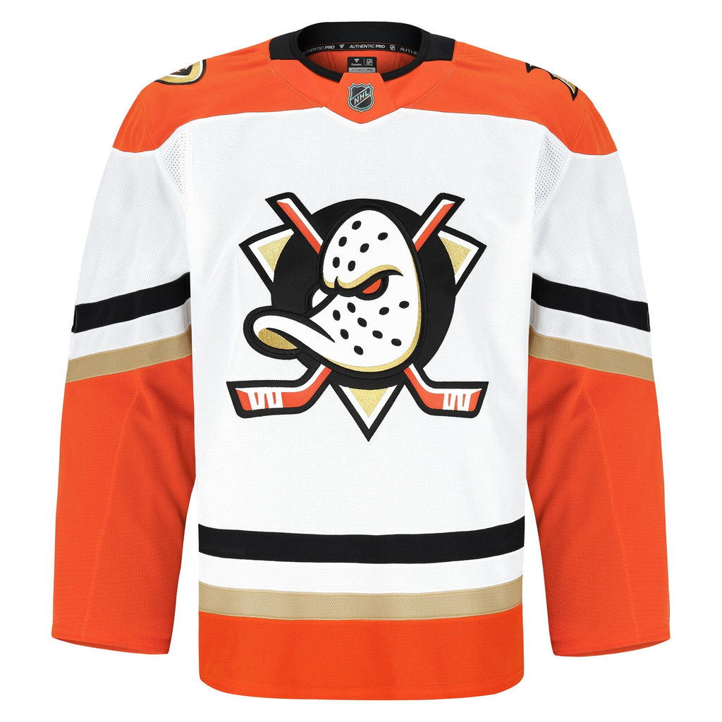 Anaheim Ducks White Away Pro Jersey