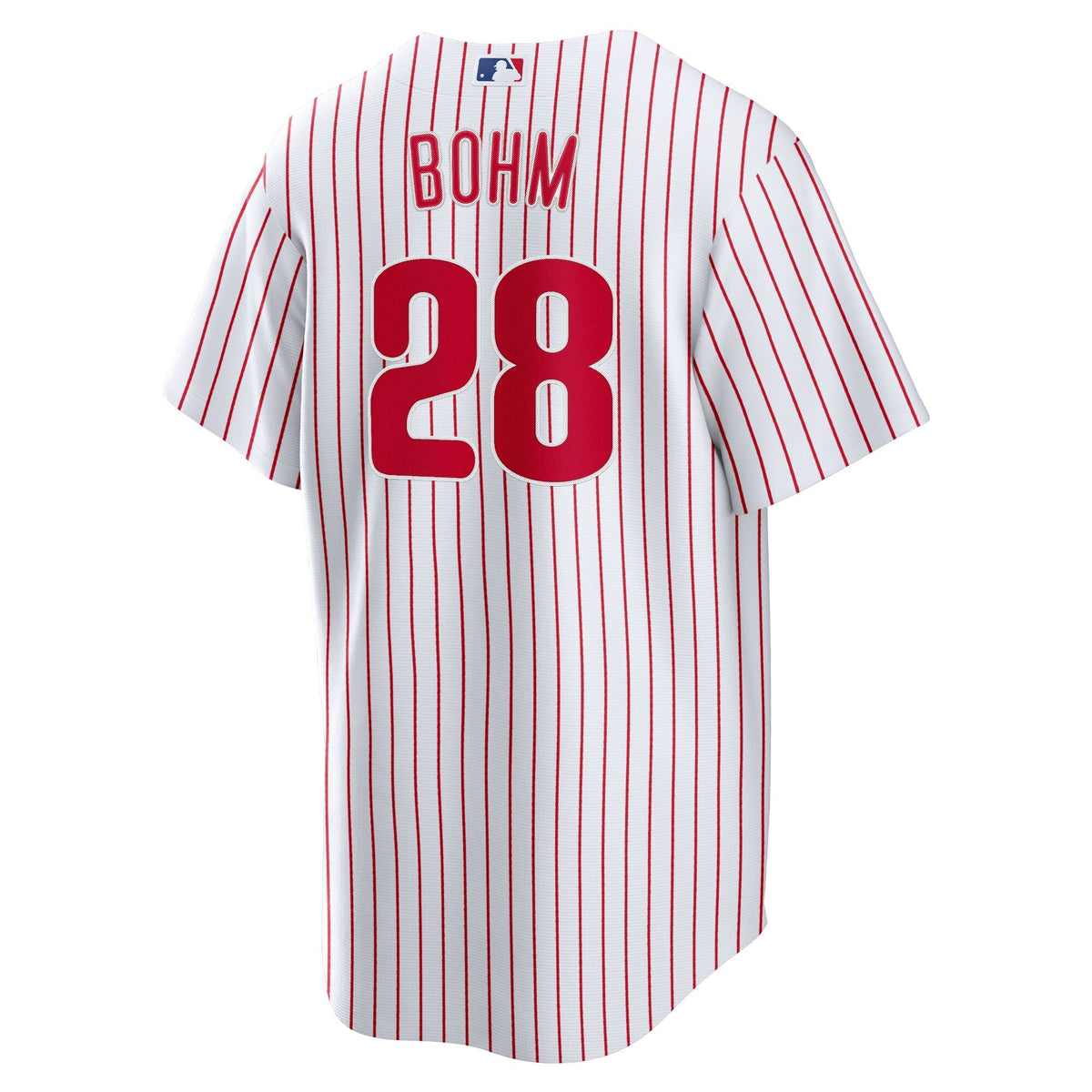 Philadelphia Phillies Alec Bohm White Replica Player Baseball Jersey