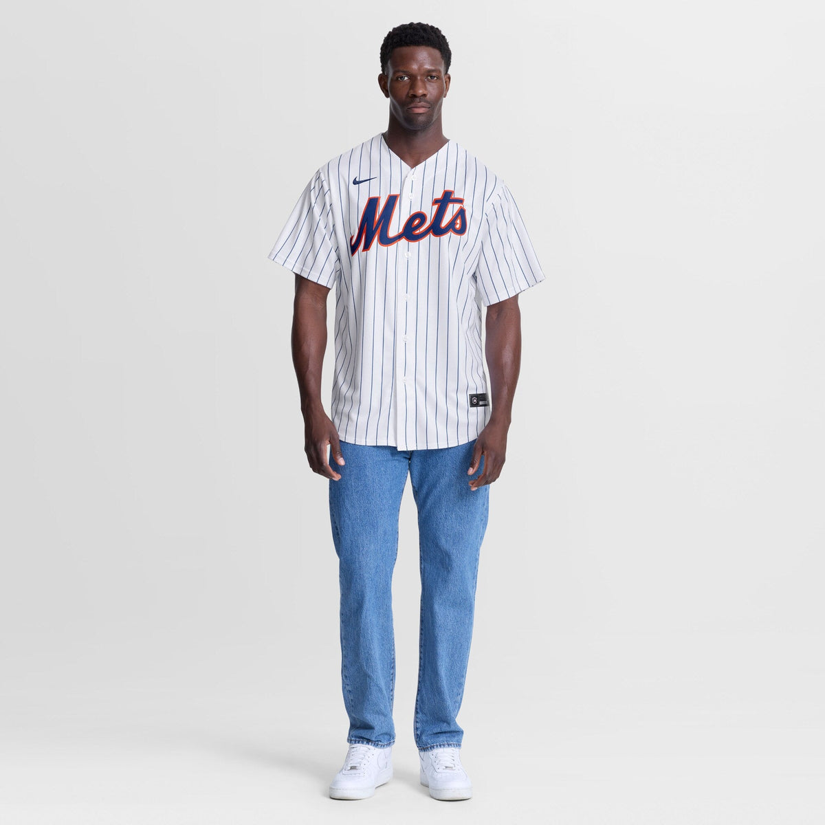 New York Mets Brett Baty White Home Replica Baseball Jersey