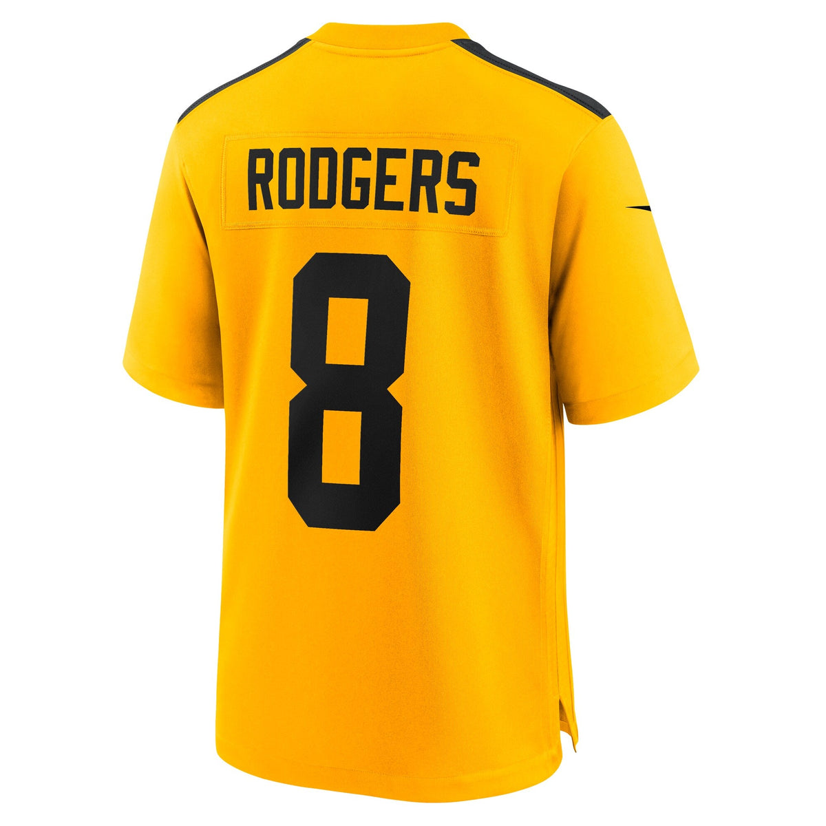 Pittsburgh Steelers Aaron Rodgers Gold Alternate 1933 Throwback Game Football Jersey