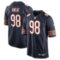 Chicago Bears Montez Sweat Navy Game Football Jersey