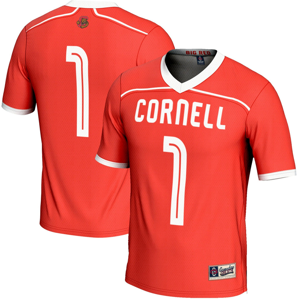 #1 Cornell Big Red Lightweight Lacrosse Jersey - Red