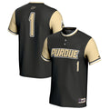 #1 Purdue Boilermakers Lightweight Softball Jersey - Gold