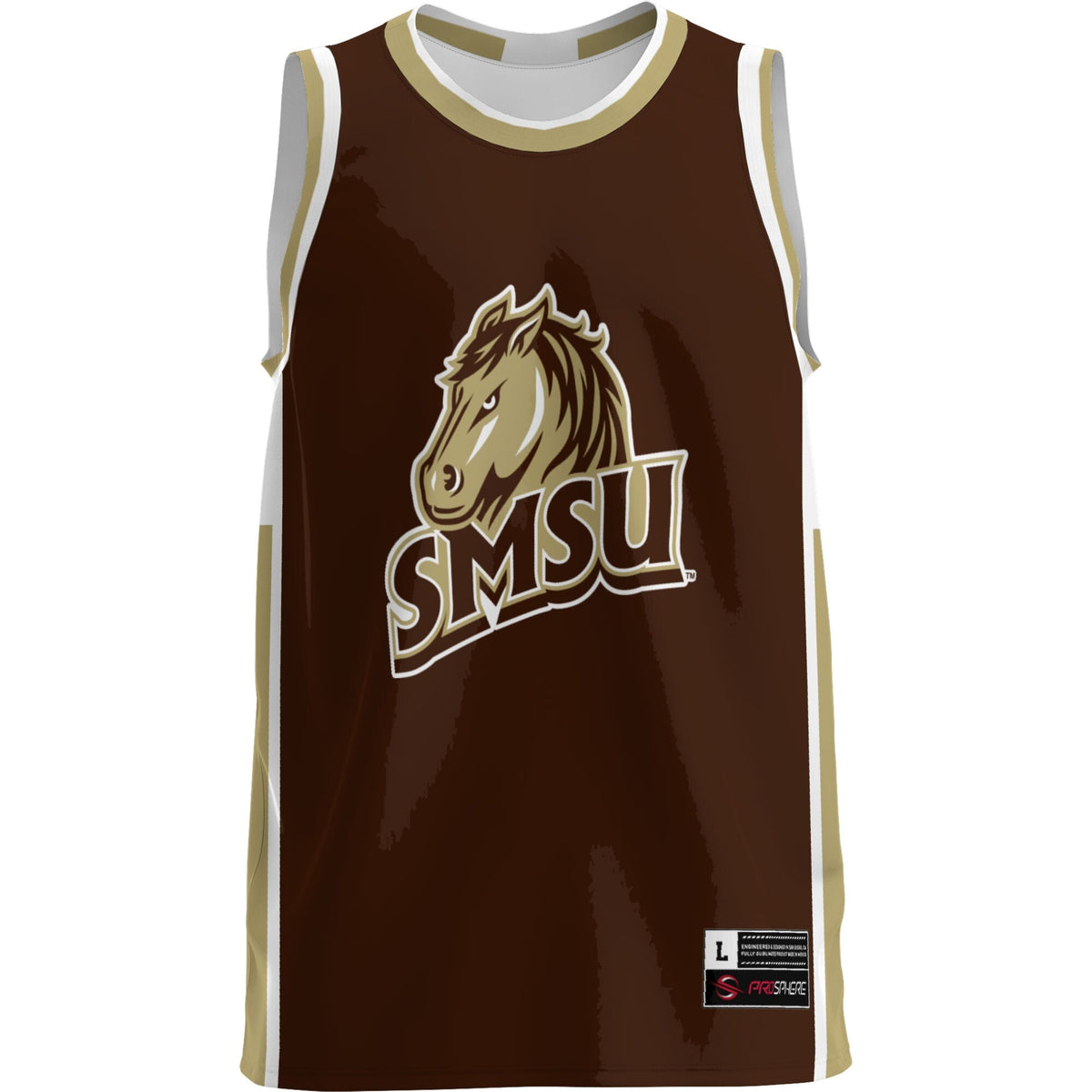 Southwest Minnesota State Mustangs Lightweight Basketball Jersey - Blue