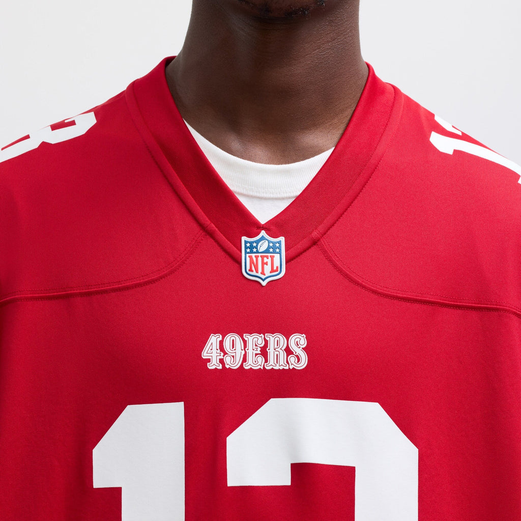 San Francisco 49ers Brock Purdy Scarlet Game Player Football Jersey