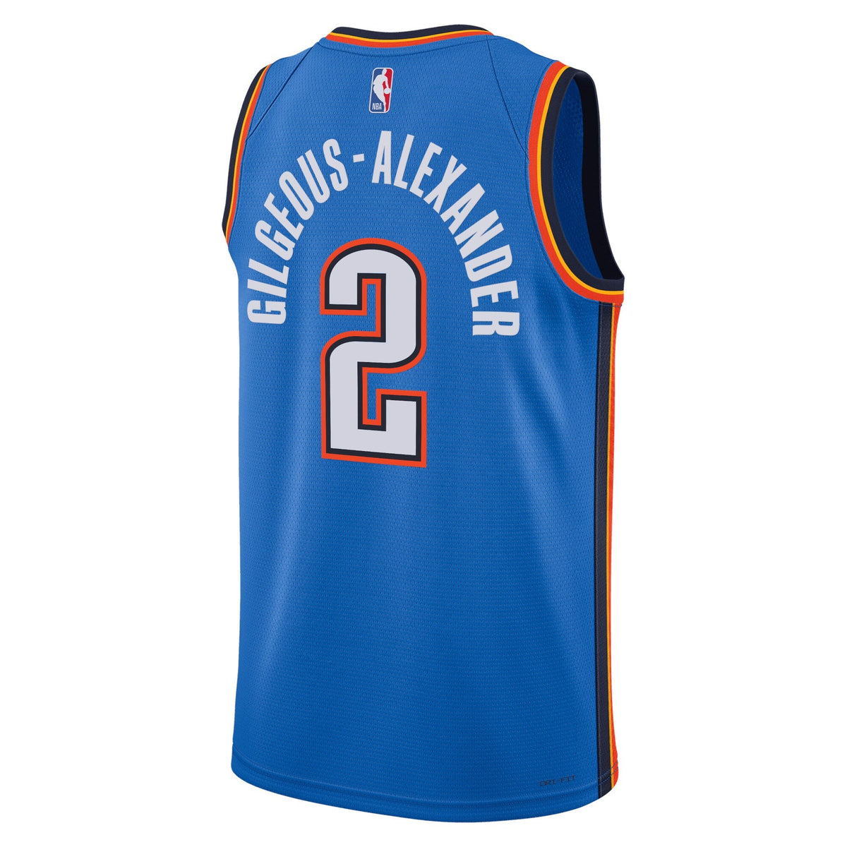 Oklahoma City Thunder Icon Edition Swingman Jersey - Blue - Shai Gilgeous-Alexander