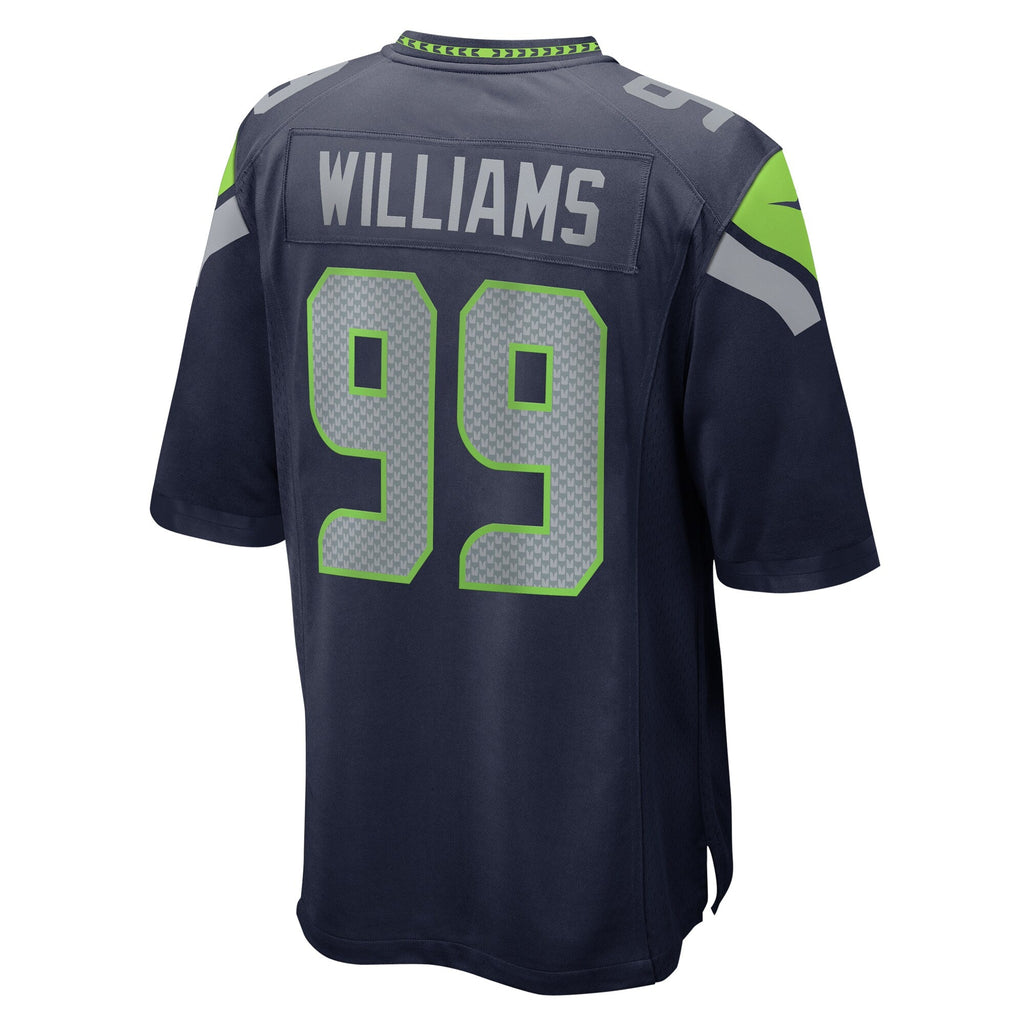 Seattle Seahawks Leonard Williams College Navy Game Football Jersey