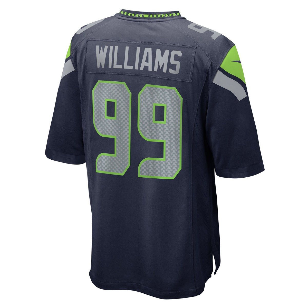 Seattle Seahawks Leonard Williams College Navy Game Football Jersey