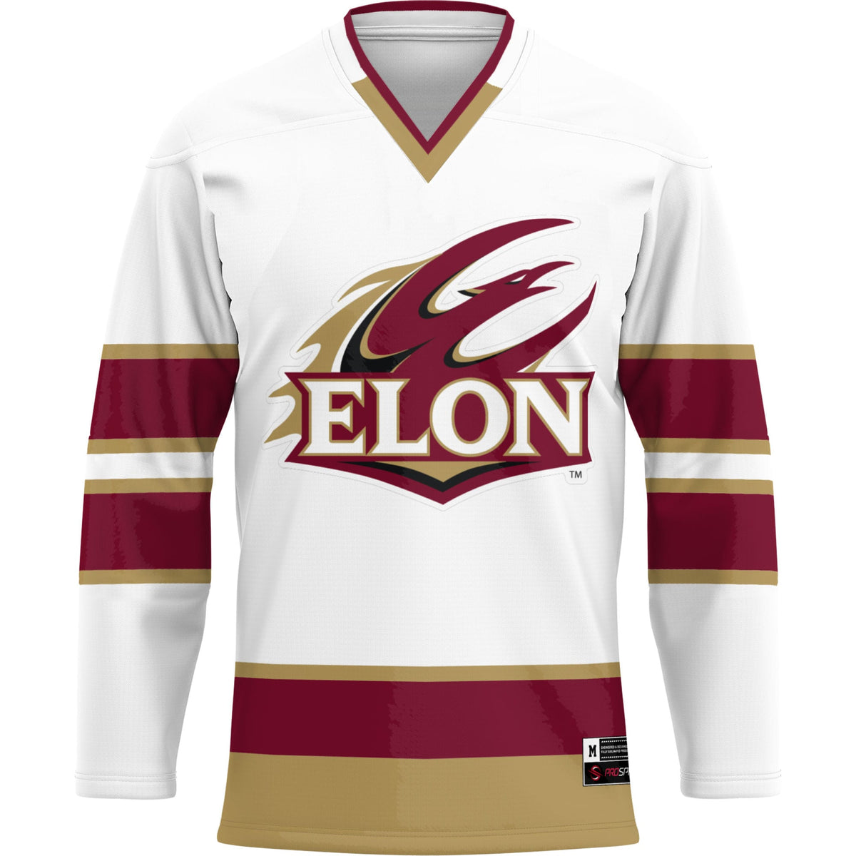 Elon Phoenix Hockey Jersey - White