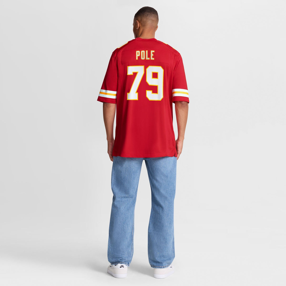 Kansas City Chiefs Esa Pole Red Team Game Football Jersey