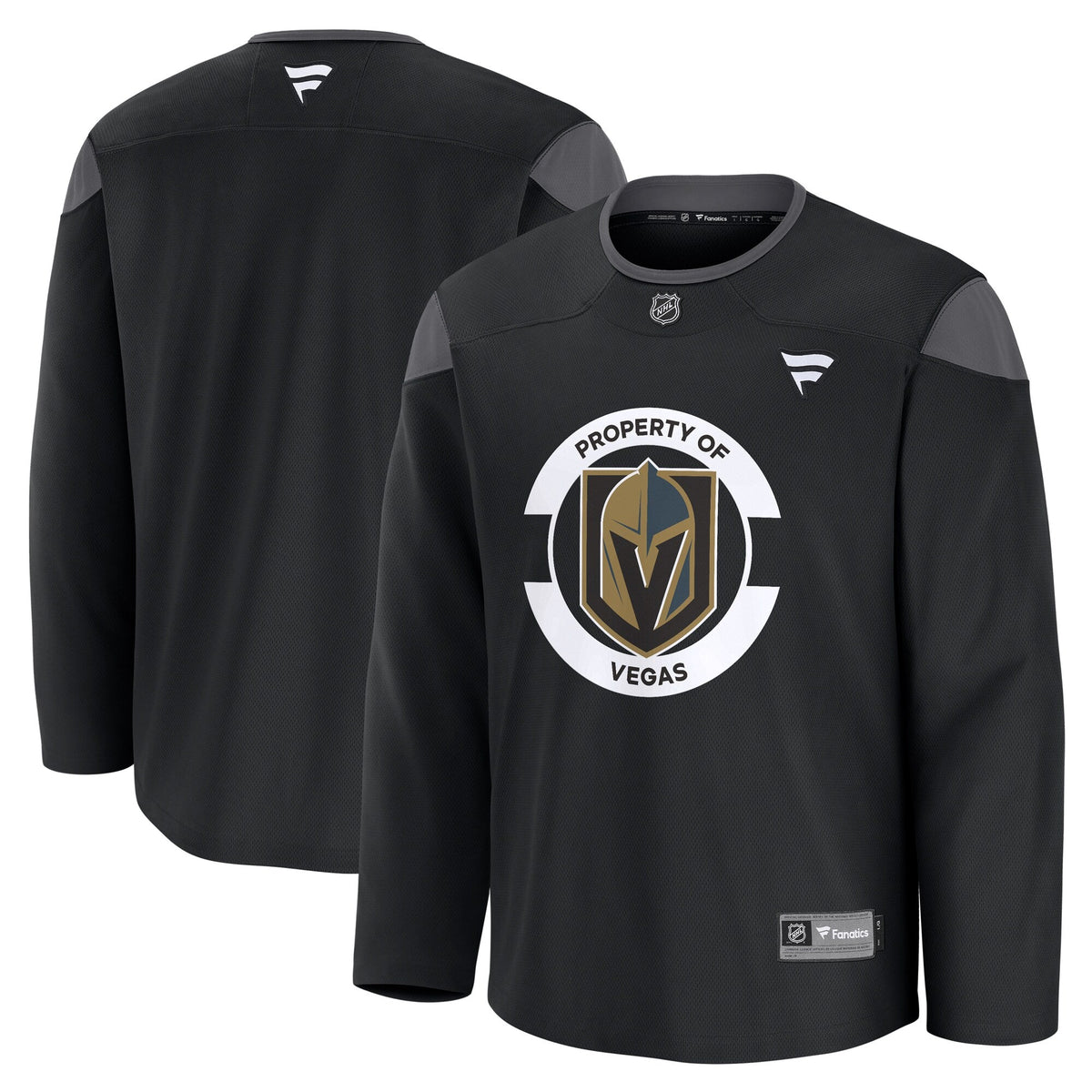 Vegas Golden Knights Black Practice Jersey