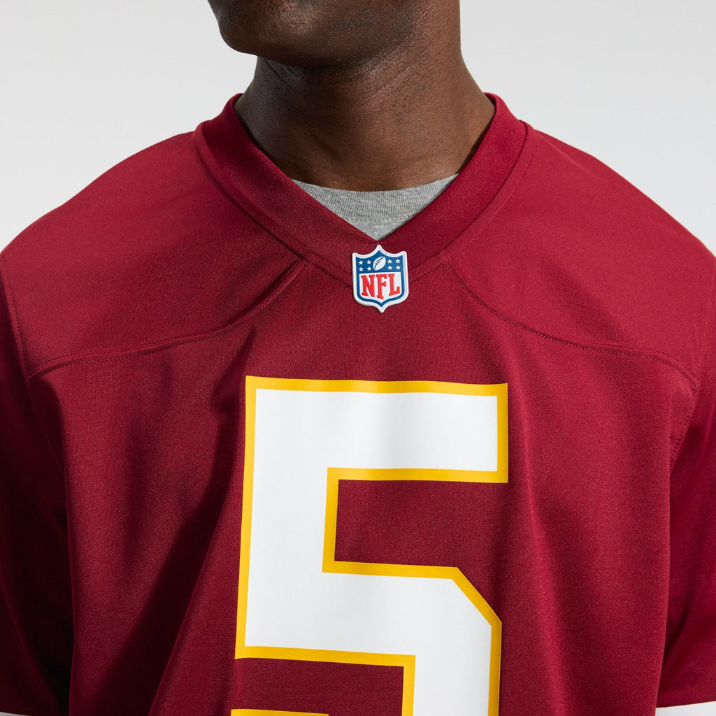 Washington Commanders Jayden Daniels Burgundy Game Football Jersey